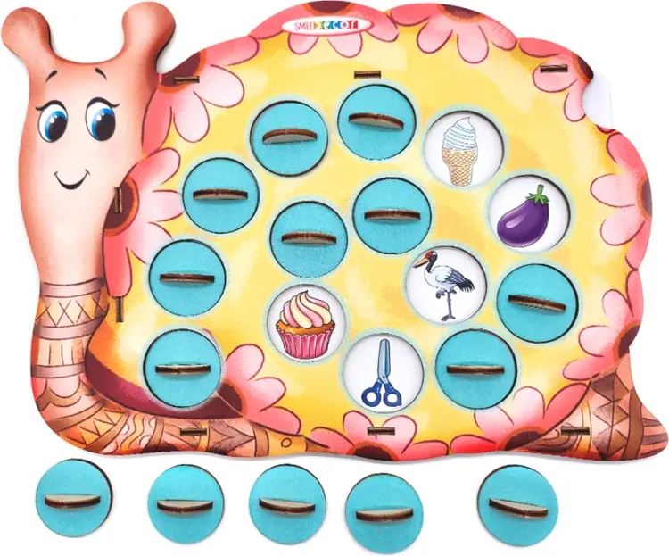 Сортер Smile Decor Логопедическая игра "Логоулитка. Автоматизация звуков" купить,NaN