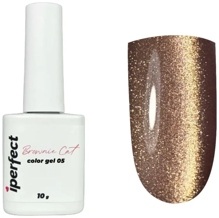 Iperfect гель-лак Brownie cat color gel 05 камуфлирующее 10 мл купить,NaN