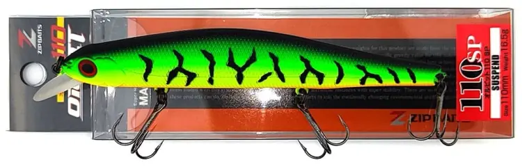 Воблер ZipBaits Orbit 110 SP-SR, 1 шт 110 мм Hot Tiger купить,NaN