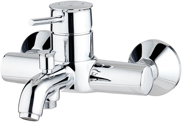 Смеситель для ванны Grohe 32865000 Bauclassic, однозахватный купить,NaN
