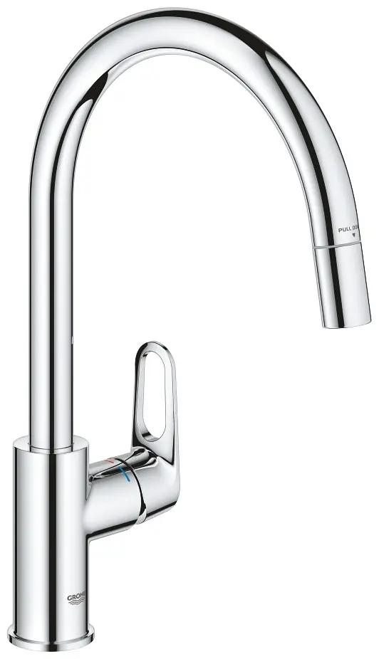 Смеситель для кухни Grohe BauFlow 30549000, латунь, цвет хром купить,NaN
