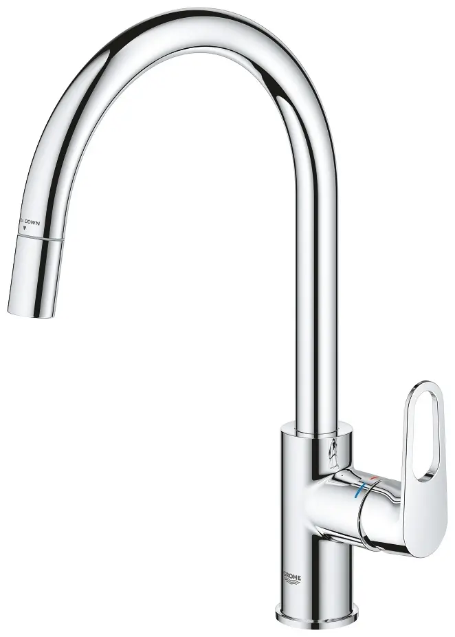 Смеситель для кухни Grohe BauFlow 30549000, латунь, цвет хром купить,NaN