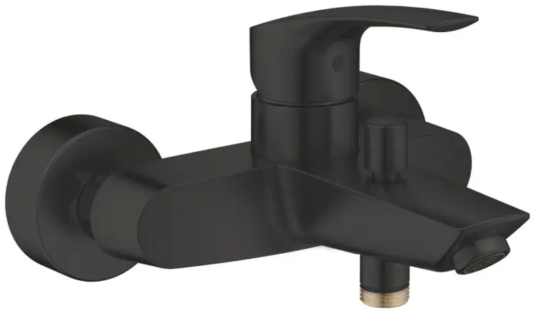 Смеситель для ванны Grohe 333002433 матовый черный, латунь, цвет черный купить,NaN