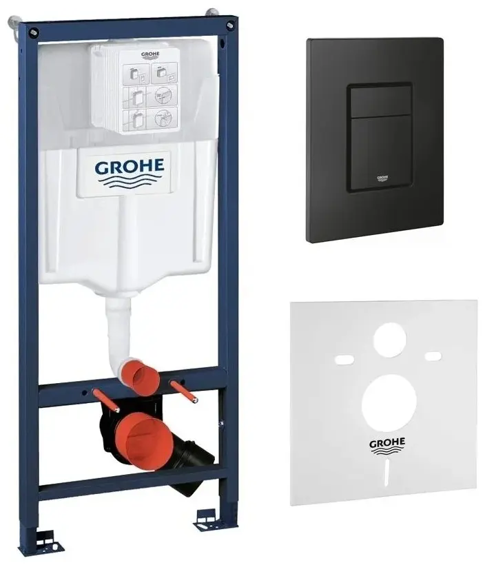 Grohe рамная инсталляция Rapid 5в1 с шумоизоляцией