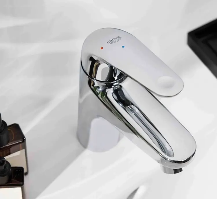 Смеситель для раковины (умывальника) Grohe Euroeco 24268001, однозахватный - ForteMarket Смеситель для раковины (умывальника) Grohe Euroeco 24268001, однозахватный купить,59600