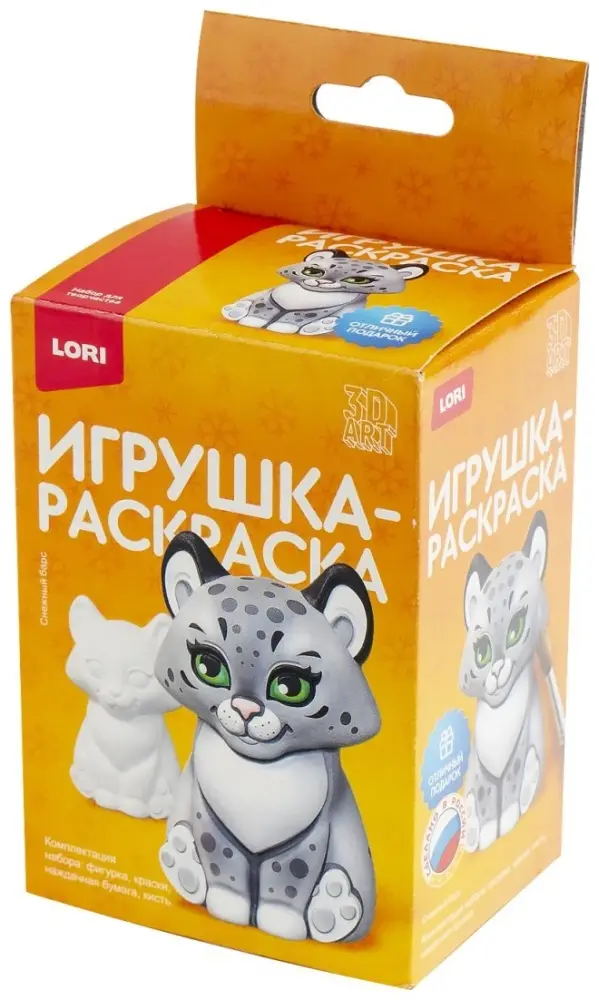 Раскраска LORI Снежный барс купить,NaN