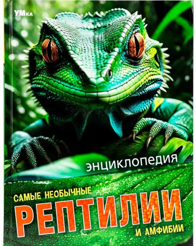 Книга Без автора: Самые необычные рептилии и амфибии. Энциклопедия купить,NaN