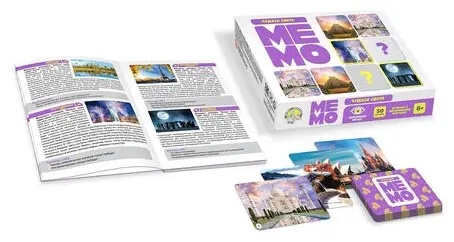 Настольная игра Десятое Королевство Мемо Чудеса света купить,NaN