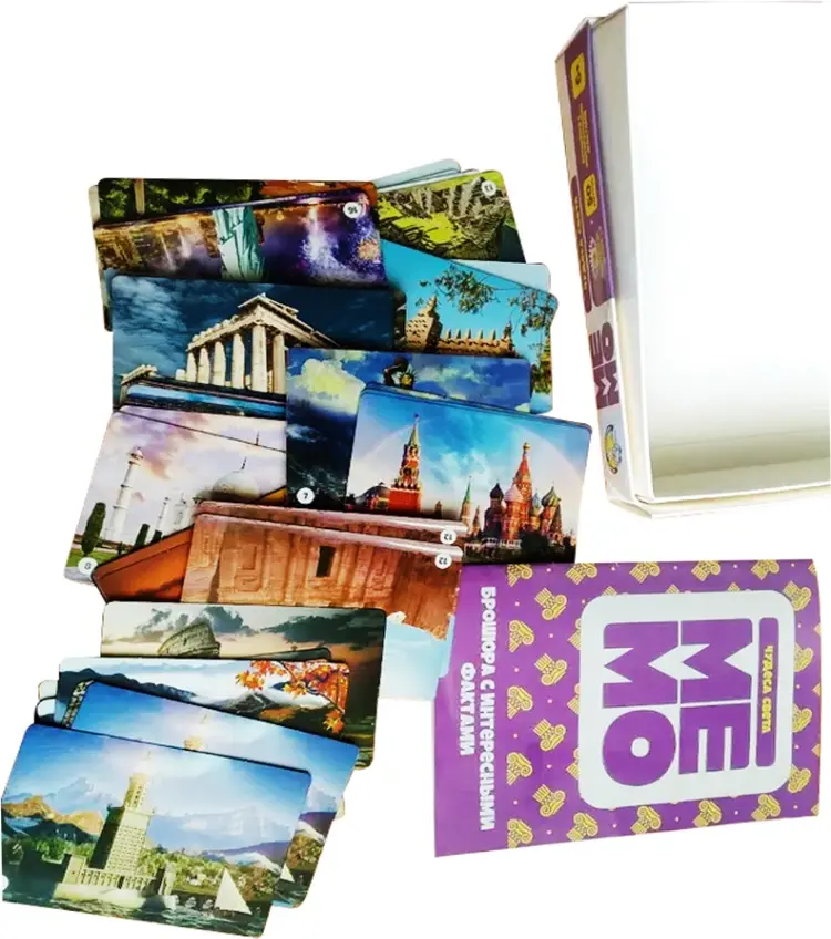 Настольная игра Десятое Королевство Мемо Чудеса света купить,NaN