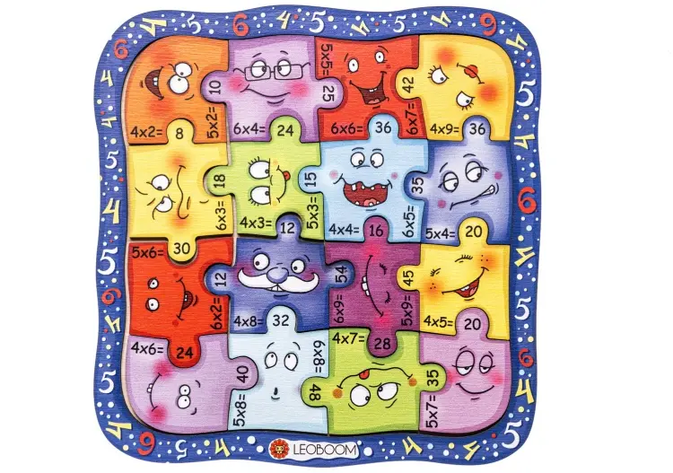 Smile Decor Умножарики. 4, 5 и 6 классический 16 деталей купить,NaN