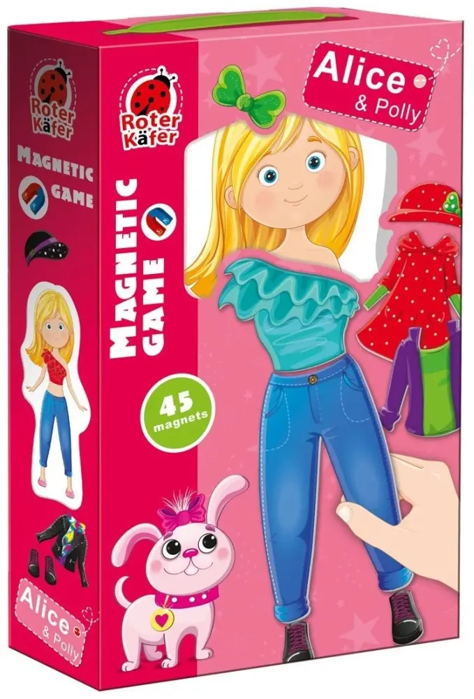 Магнитная игра Roter Kafer одевашка купить,NaN