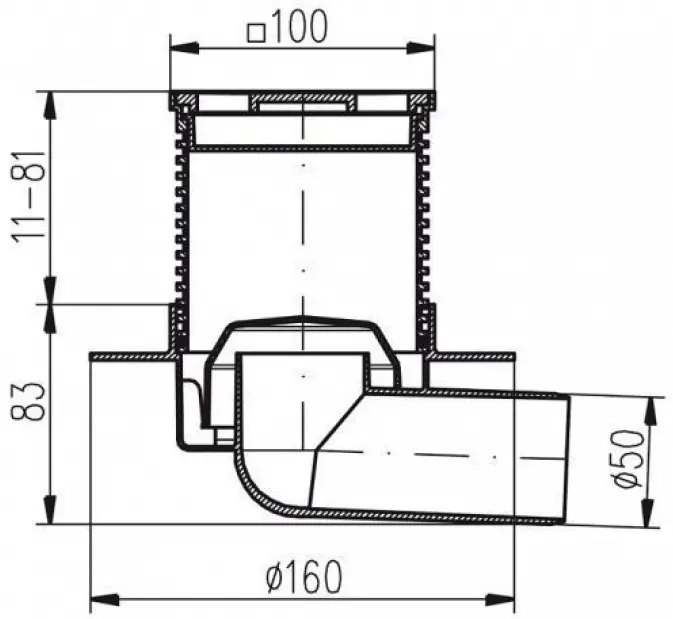 MCH трап L411L (1.1х1.1 см) купить,NaN