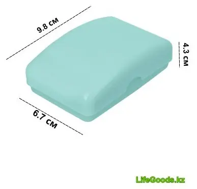 LifeGoods.kz мыльница LG49091 1 шт, пластик купить,NaN
