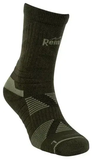 Носки Remington RB2536-300-43-46 Wool mid Socks green черный 43, 46 купить,NaN