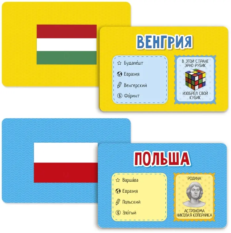 Настольная игра ГЕОДОМ Флагомания 2 купить,NaN