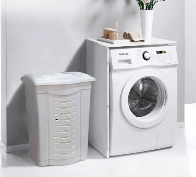 LifeGoods.kz корзина для белья 37x27x53 см, пластик купить,NaN