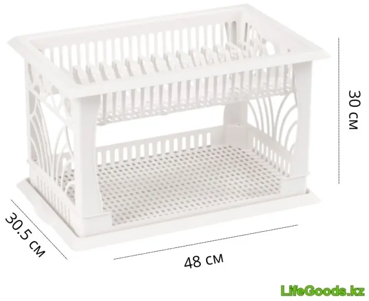 Сушилка LifeGoods.kz отдельностоящая многоярусная ,пластик купить,NaN