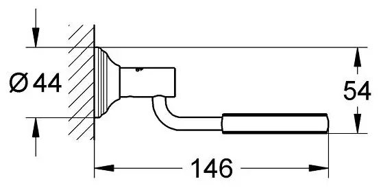 Grohe держатель 40652000 1 шт, металл