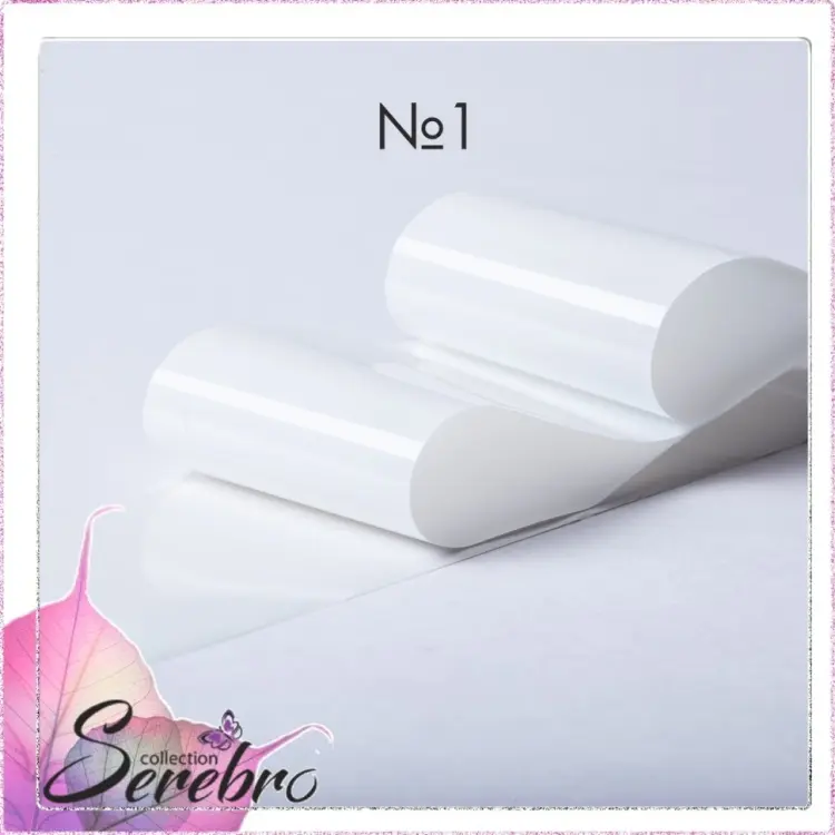 Serebro фольга №01 1 шт купить,NaN