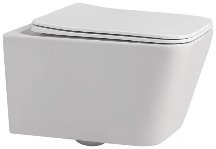 Abber рамная инсталляция Rechteck AC1201 белый с инсталляцией AC0105 и кнопкой AC0121MCH матовый хром