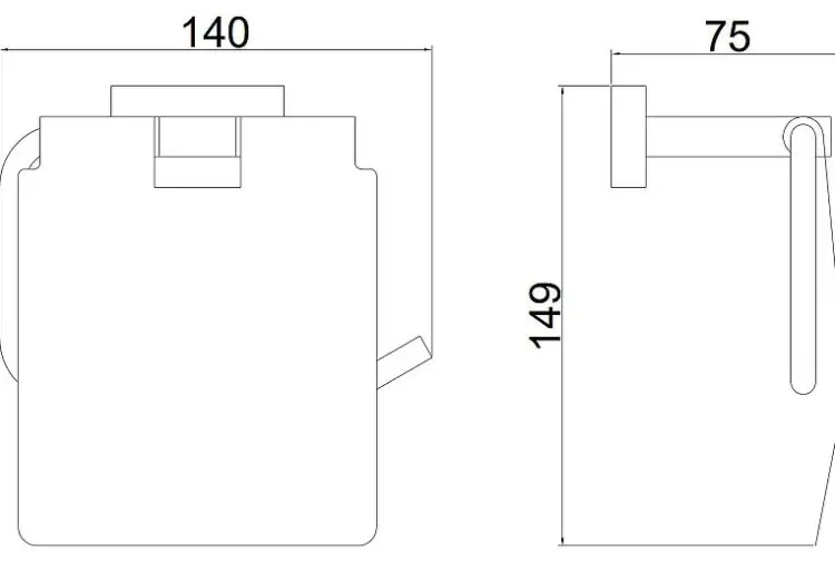 Belz держатель White House BELZ B90303 1 шт, нержавеющая сталь купить,NaN