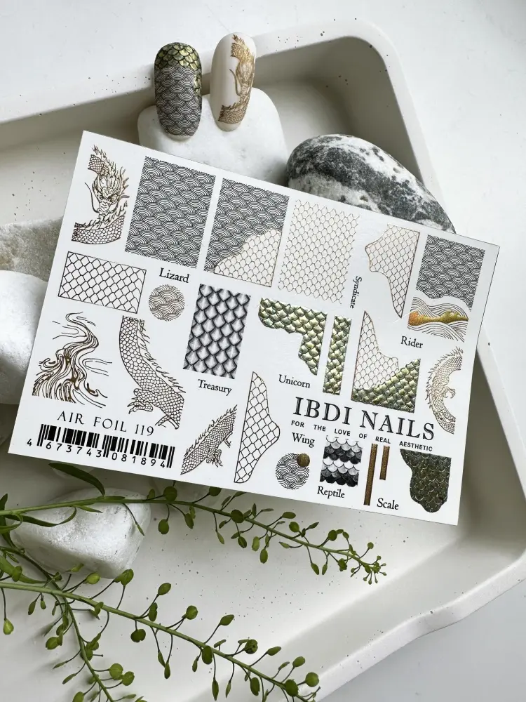 IBDI Nails слайдеры Air Foil 119 1 шт купить,NaN