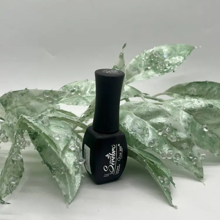 Serebro гель-лак Gel Glitter flash 02 глянцевое 11 мл купить,NaN