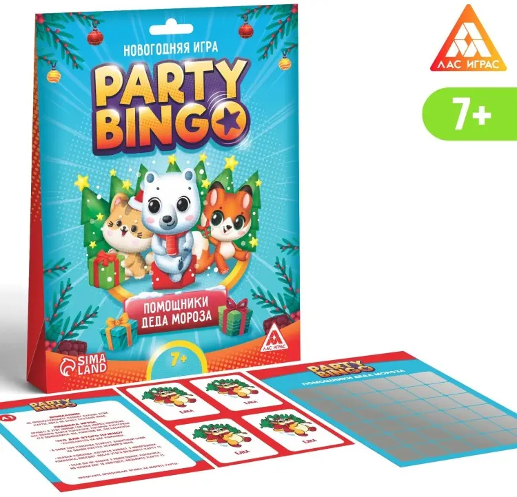 Настольная игра Лас Играс Party Bingo купить,NaN