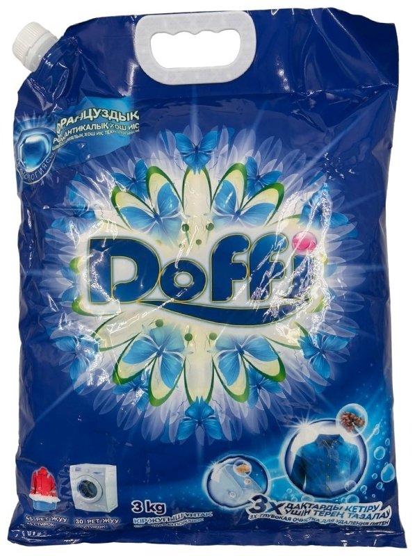 Стиральный порошок Doffi Загадочная орхидея автомат 3 кг купить,NaN