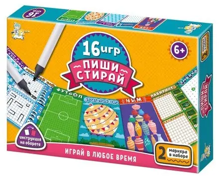 Настольная игра Десятое Королевство Пиши-Стирай купить,NaN