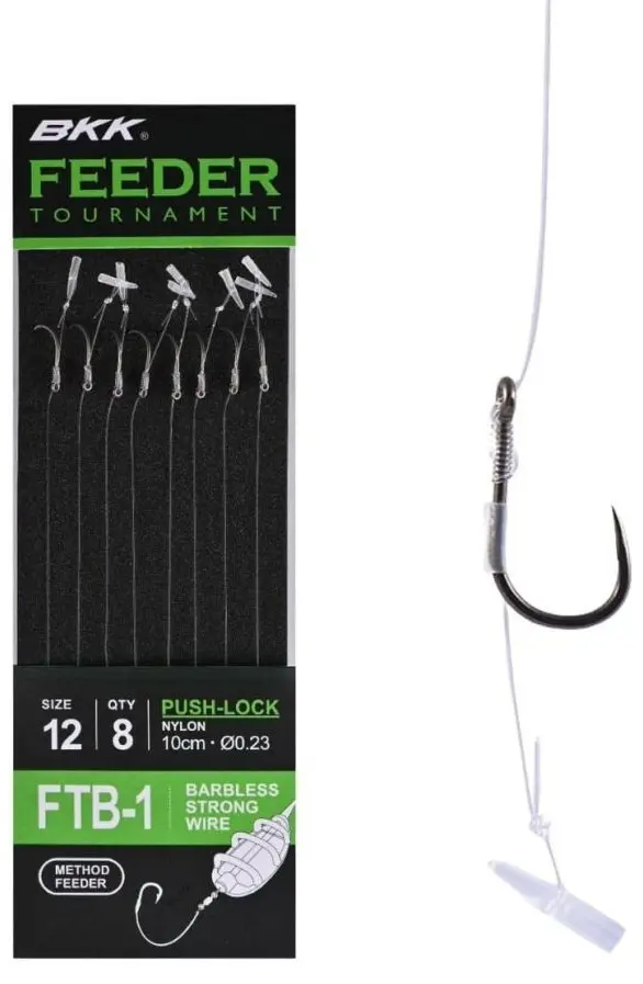 BKK Feeder Tournament FTB-1 Push-Lock Rigs №16 8 шт купить,NaN