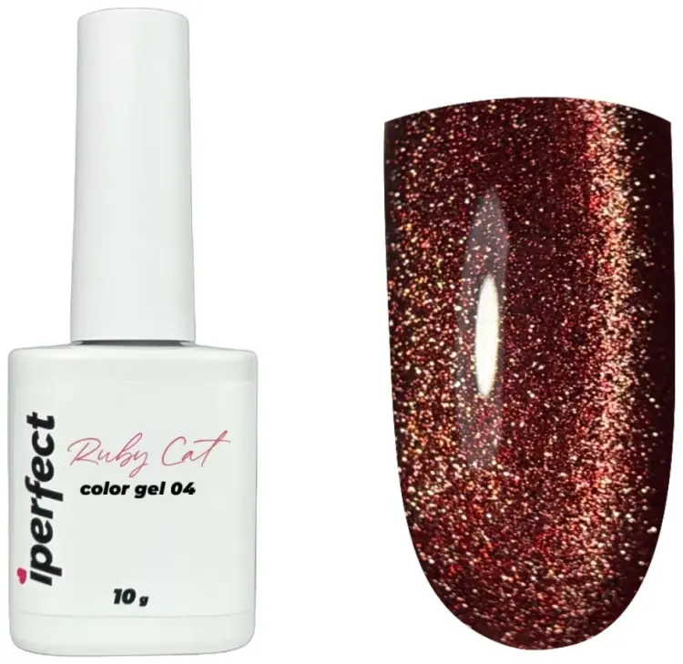 Iperfect гель-лак Ruby cat color gel 04 камуфлирующее 10 мл купить,NaN