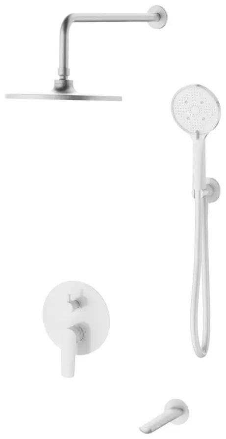 ESKO душевой набор (гарнитур) Lagos White SET7in1LGW