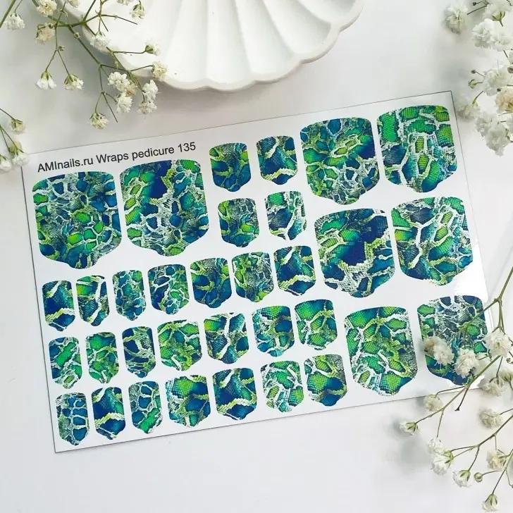 AMINAILS наклейки T135 1 шт купить,NaN