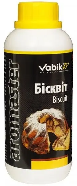 Прикормка Vabik Аттрактант Aromaster1 Бисквит 0.5 кг купить,NaN
