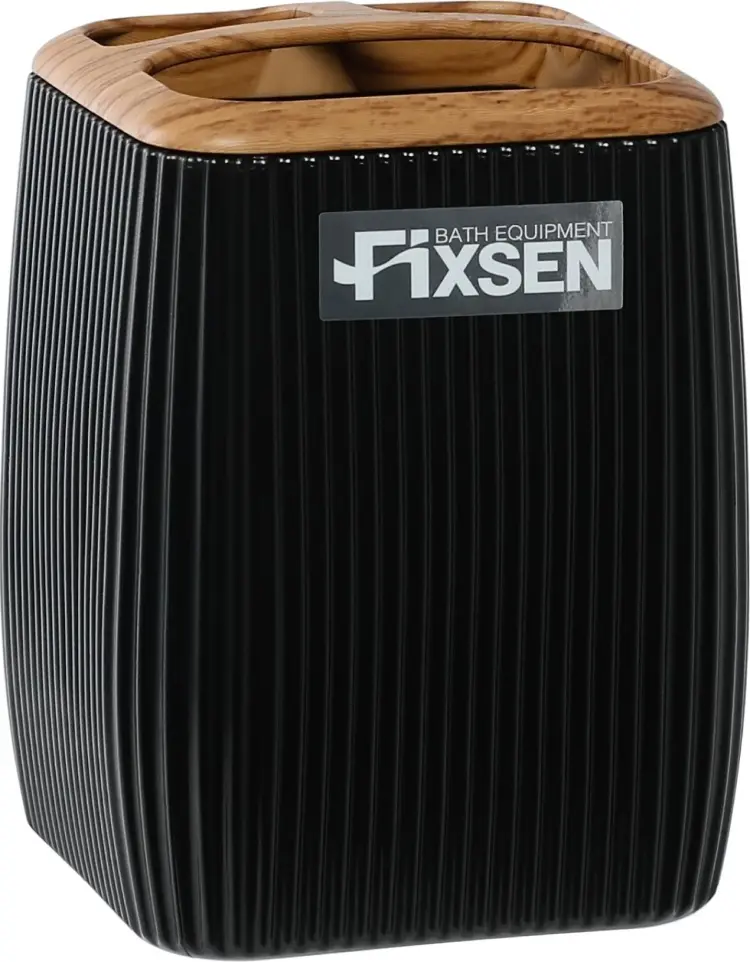 FIXSEN стакан BLACK WOOD 1 шт, пластик купить,NaN