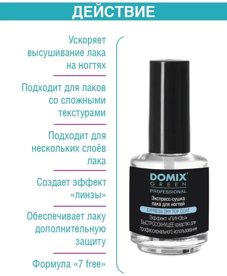 Сушка для лака ногтей 17 мл Domix Green Professional (DGP) купить,NaN