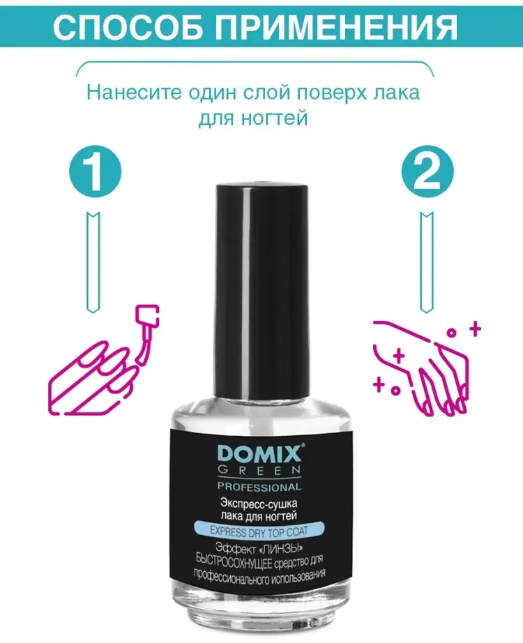 Сушка для лака ногтей 17 мл Domix Green Professional (DGP) купить,NaN