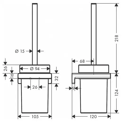 Hansgrohe ADDSTORIS 41752140 , металл