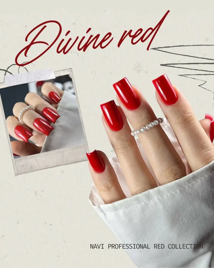 NAVI Professional гель-лак гель лак Divine Red глянцевое 12 мл купить,NaN