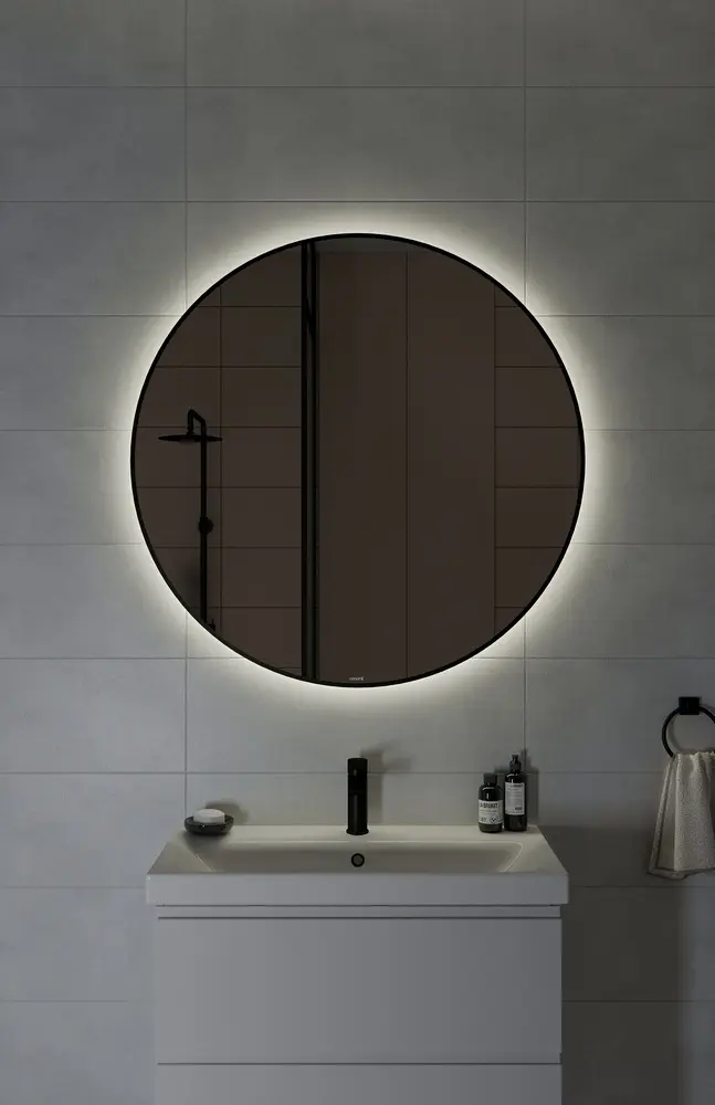 Зеркало настенное Cersanit 90x90 см купить,NaN