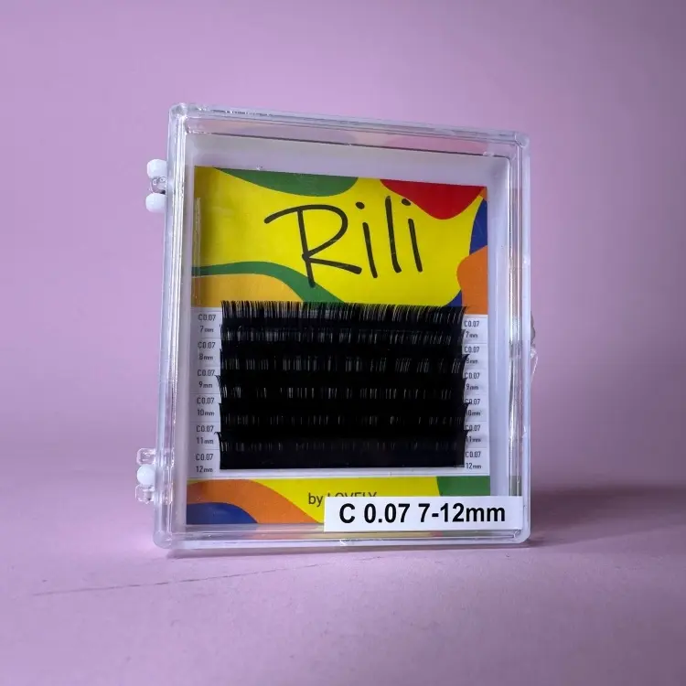 Rili ленточные C 0.07 мм черный mix 7-12 мм купить,NaN