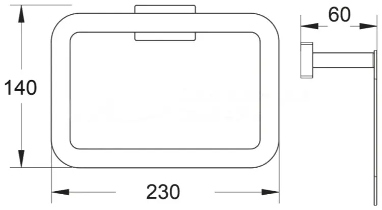 Belz держатель B90304 1 шт, нержавеющая сталь купить,NaN
