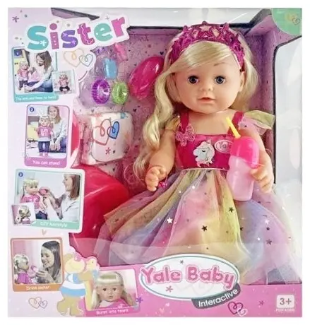 Пупс Yale Baby Sister 45 см купить,NaN