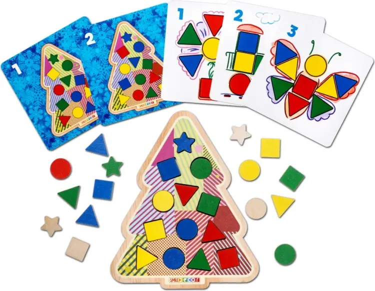 Мозаика Smile Decor Мозаика "Умная елочка. Фигуры" купить,NaN