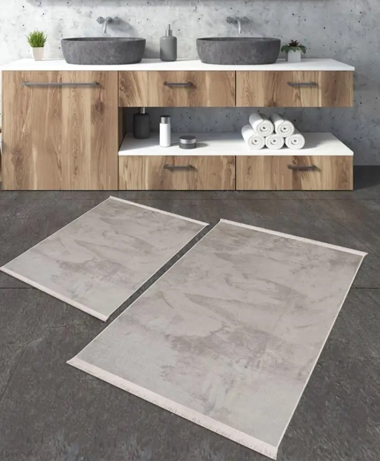 LifeGoods.kz комплект ковриков LG49659 100x60 см, микрофибра, полиэстер купить,NaN