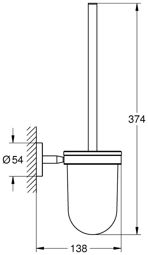 Grohe BauCosmopolitan 40463001 серебристый