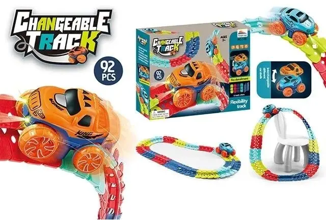 Детские треки и авторалли BD Changeable 3D Track BD18, пластик, мультиколор купить,NaN