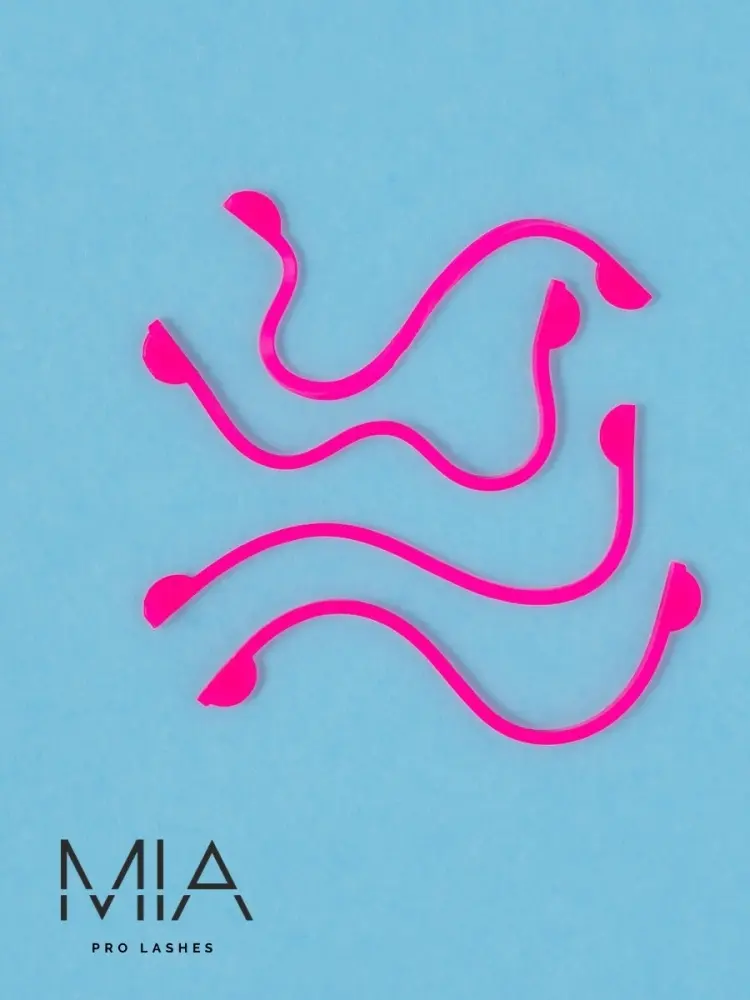 MIA PRO LASHES розовый Lamistrip трафарет для ламинирования 4 шт купить,NaN