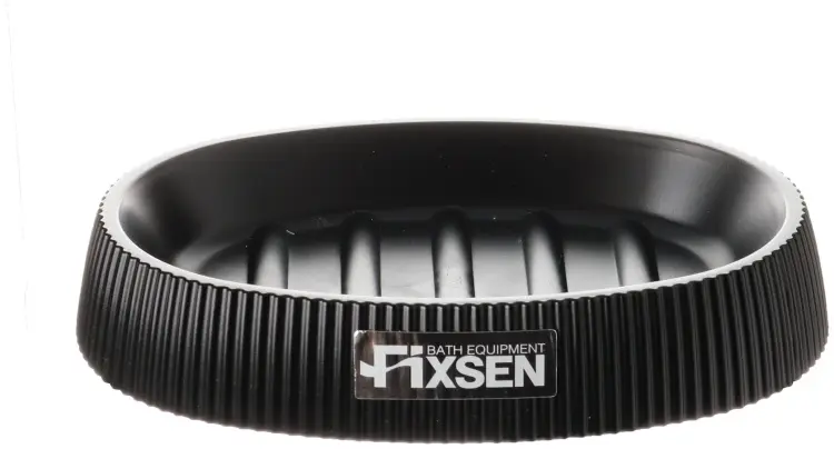 FIXSEN мыльница Fixsen BLACK BOOM FX-411-4 1 шт, пластик купить,NaN